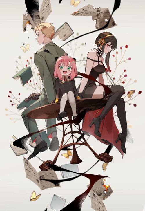  yor briar anya and twilight spy x family drawn by hana h6n6 matsu sample 2656788fb7de4431c860761b76