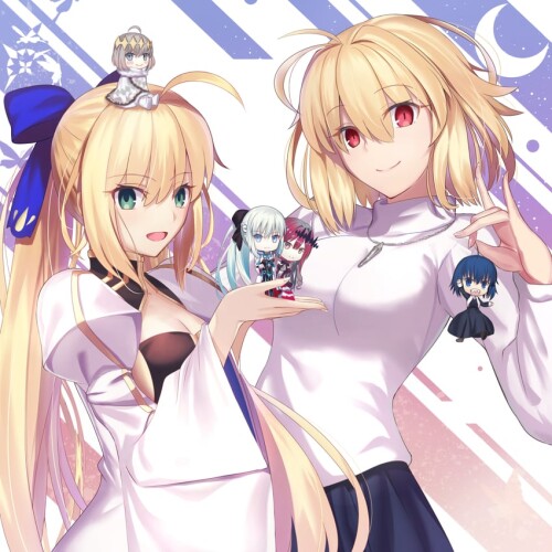  artoria pendragon arcueid brunestud morgan le fay artoria caster fairy knight tristan and 3 more fa