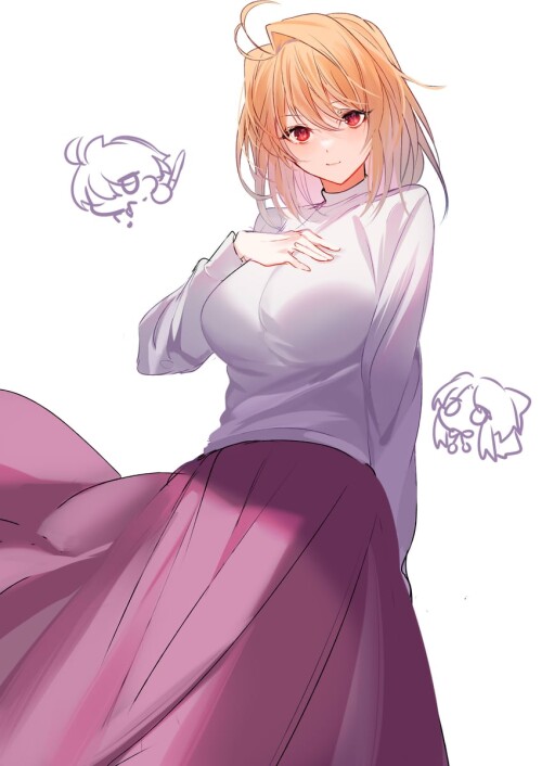  arcueid brunestud len and tohno shiki tsukihime drawn by kuromonoka sample 88171e2cec87155286101053