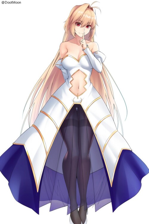  arcueid brunestud and archetype earth tsukihime and 1 more drawn by dootmoon sample fc5dbaeac9784c9