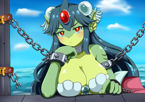  giga mermaid shantae and 1 more drawn by johnny seek as 1990sp sample 763af9304ffdde8ba2683c7f42c99