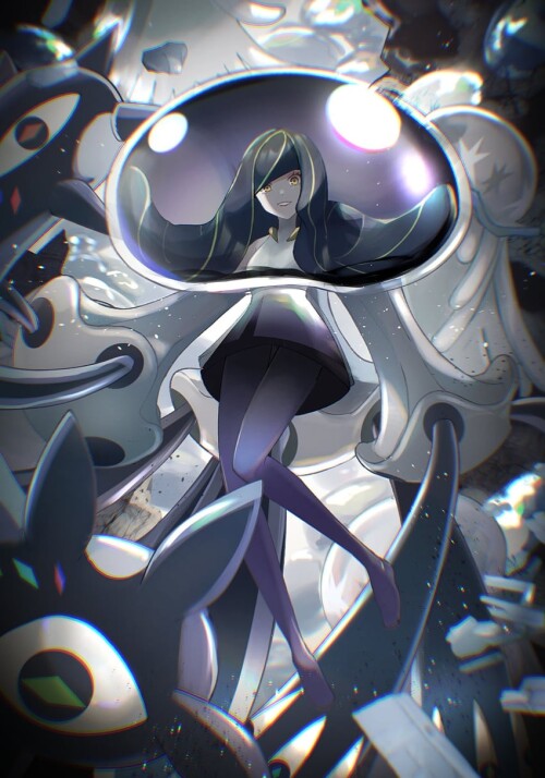  lusamine and nihilego pokemon and 2 more drawn by ssn sasa8u9r sample 48c817a211984347205f75802f2ac