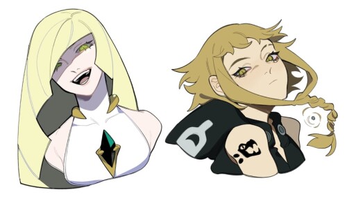  lusamine and medusa gorgon pokemon and 3 more drawn by porqueloin sample 0ec73149cb8677d31ce5cd437d