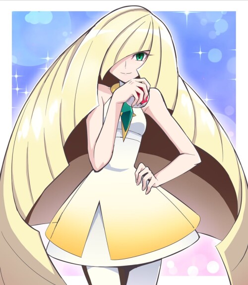 lusamine pokemon and 2 more drawn by usoco sample e17d54a0034c2d428f450372ffb1c51b