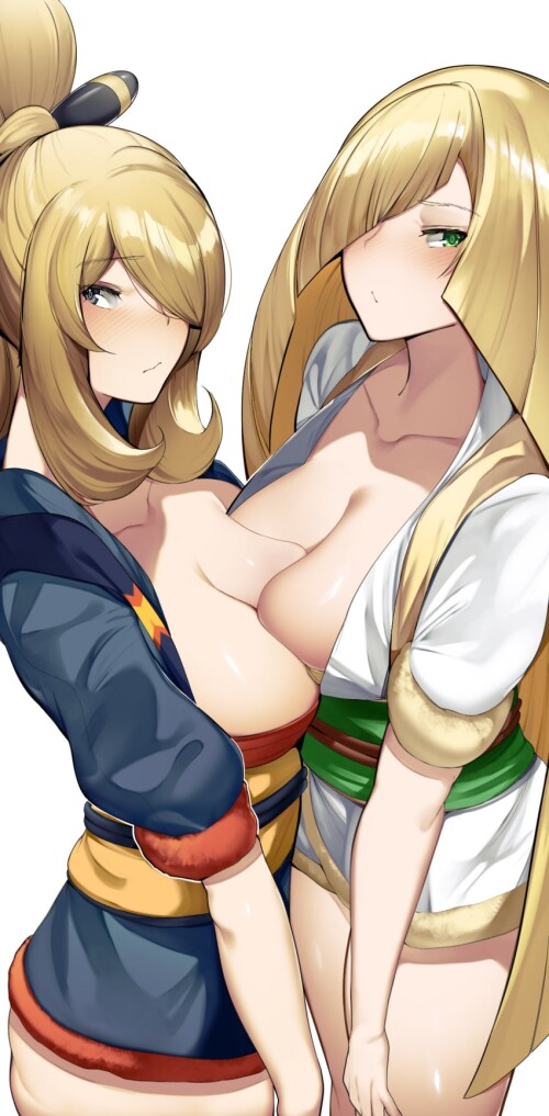 cynthia and lusamine pokemon and 4 more drawn by yuuyuu yuuki1771 sample 53d74fe71a94229ddb5ea3c9f1