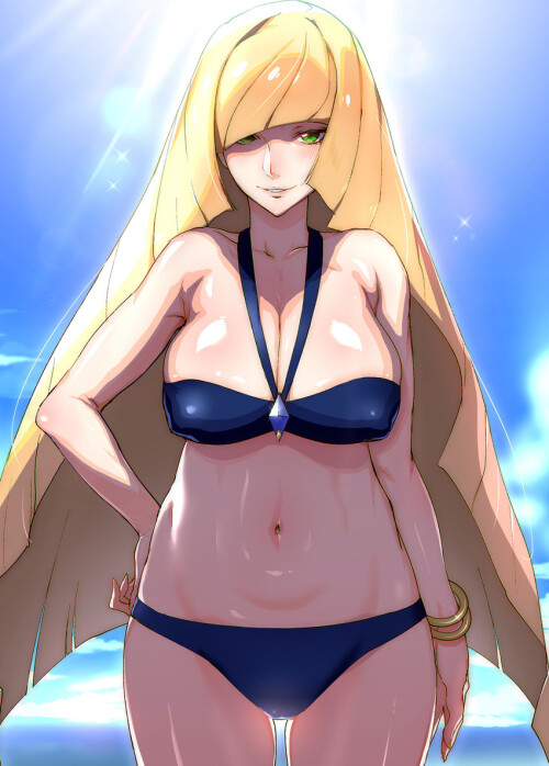  lusamine pokemon and 4 more drawn by ikuchan kaoru sample f8772c42daf7231e570d7fa0888b8399