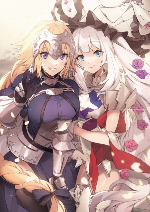  jeanne d arc jeanne d arc marie antoinette and marie antoinette fate and 2 more drawn by no kan sam