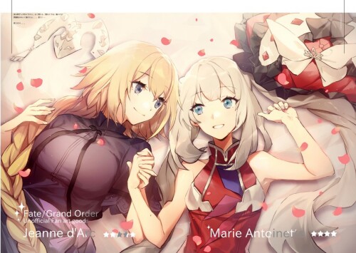  jeanne d arc jeanne d arc and marie antoinette fate and 2 more drawn by no kan sample a7ebedd756e8d