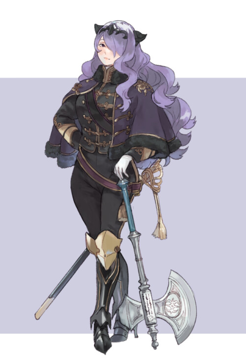  camilla fire emblem and 1 more drawn by ai wa c6addba59788153bc2d967ebc02ddef3
