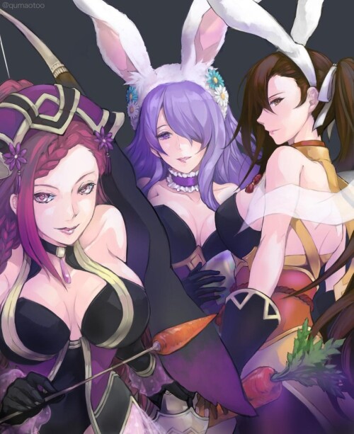  camilla kagero loki camilla kagero and 1 more fire emblem and 2 more drawn by qumaoto sample 324843