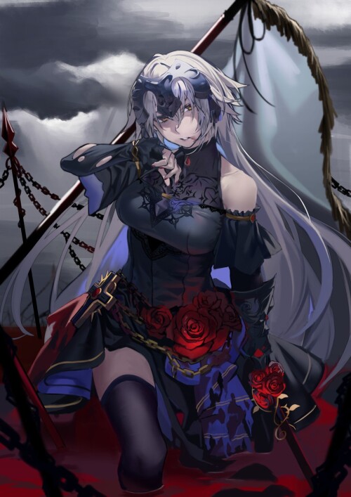  jeanne d arc alter and jeanne d arc alter fate and 1 more drawn by hiro hirohiro gorira sample 0863
