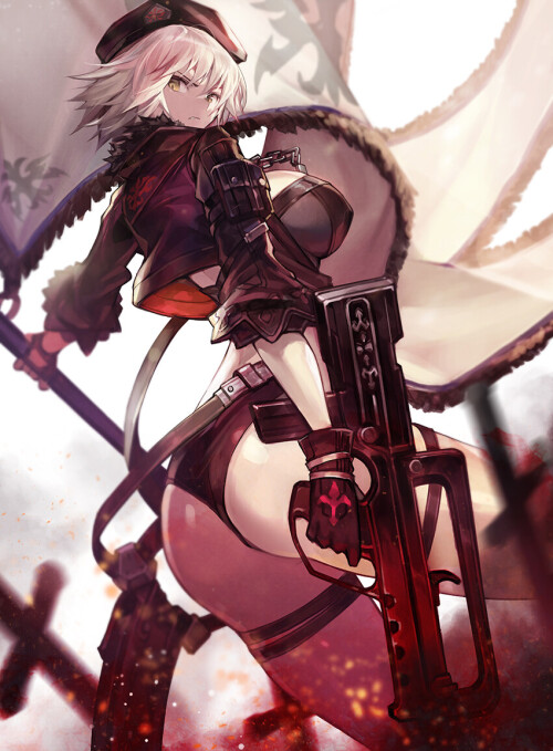  jeanne d arc alter and jeanne d arc alter fate and 1 more drawn by goomrrat 7e874d6bc2f482cb0709858