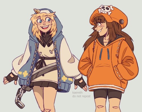  bridget and may guilty gear and 1 more drawn by kaereth sample cab25699c1f31e3febe6370502994f58