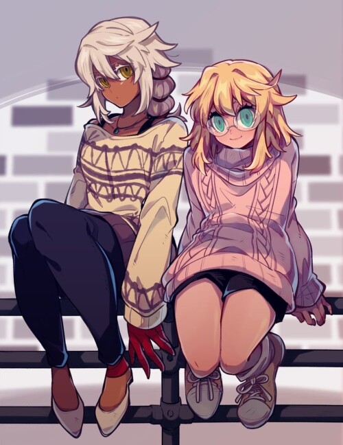  bridget and ramlethal valentine guilty gear and 1 more drawn by mako gai sample ca6118b2a2216085cc1