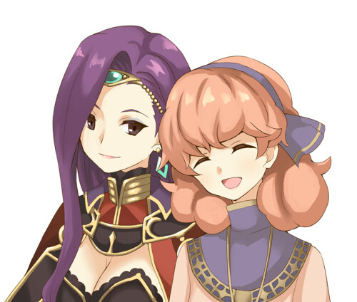  sonya and genny fire emblem and 1 more drawn by ma tsukasa 28588abf43e1f4e45a193c2a60425c6b