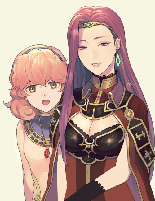  sonya and genny fire emblem and 1 more drawn by akke 729192dd3e3225bf2291bf43a964d1a0