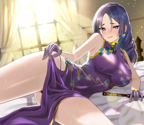  minamoto no raikou and minamoto no raikou fate and 1 more drawn by inari ambercrown sample ee46e413