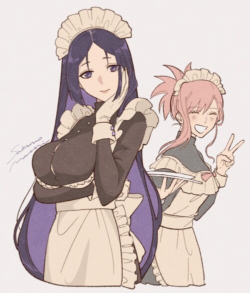  minamoto no raikou and miyamoto musashi fate and 1 more drawn by sakanomachico sample ecb642480e86a
