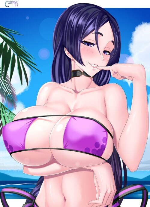  minamoto no raikou and minamoto no raikou fate and 1 more drawn by castell sample 0353673eda6817b69