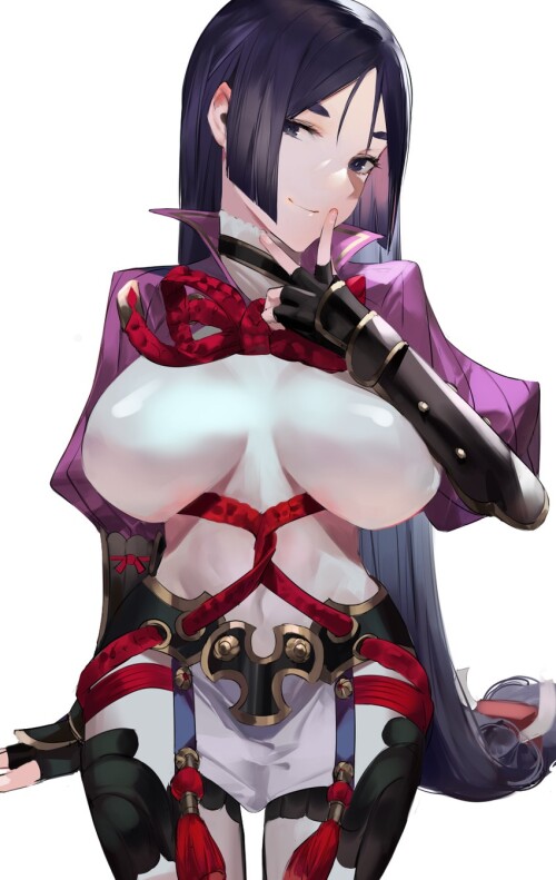  minamoto no raikou fate and 1 more drawn by blazpu sample b30f59ea5649aa9bf368bfc2ae479e0c