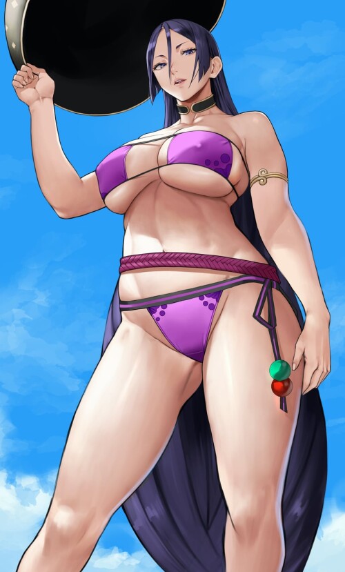  minamoto no raikou and minamoto no raikou fate and 1 more drawn by yoshio 55level sample 14924d3ed9