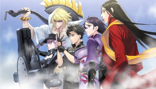  mash kyrielight fujimaru ritsuka minamoto no raikou waver velvet lord el melloi ii and 3 more fate 