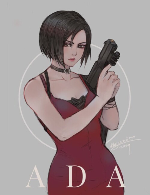  ada wong resident evil and 2 more drawn by kaejunni 7f188e7121976664531316a95f0407ae