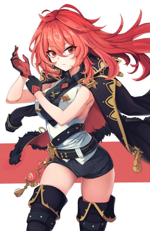  diluc genshin impact drawn by chirang sample 0c356be4948d6ffa82b6de366d38770a