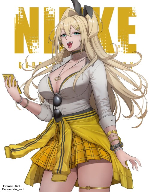  rupee goddess of victory nikke drawn by franz art sample 8a9acc5931bfd67365ab567a0f9c5e7c