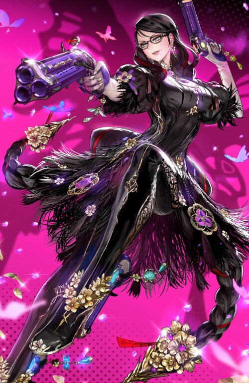  bayonetta bayonetta and 1 more drawn by okojo 7055ff2491a03ed62bf230164b86ecbe
