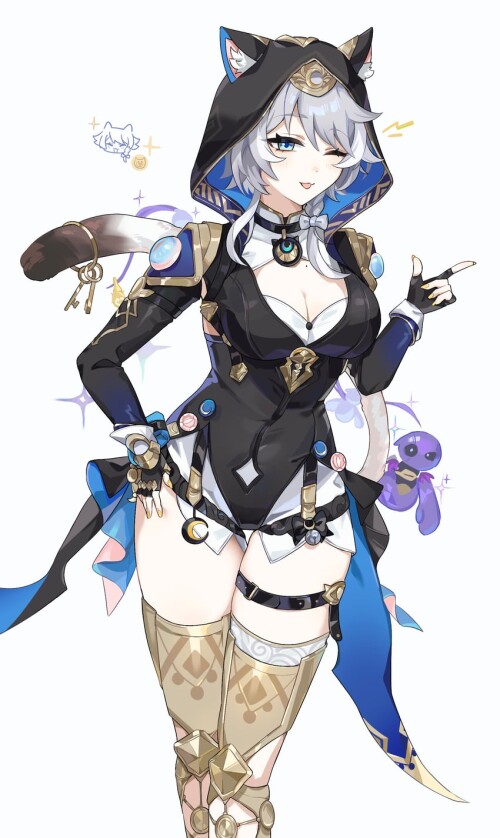  cipher and spirithief bartholos honkai and 1 more drawn by umiinu umi inu11 sample 485d4b8bbc10a288