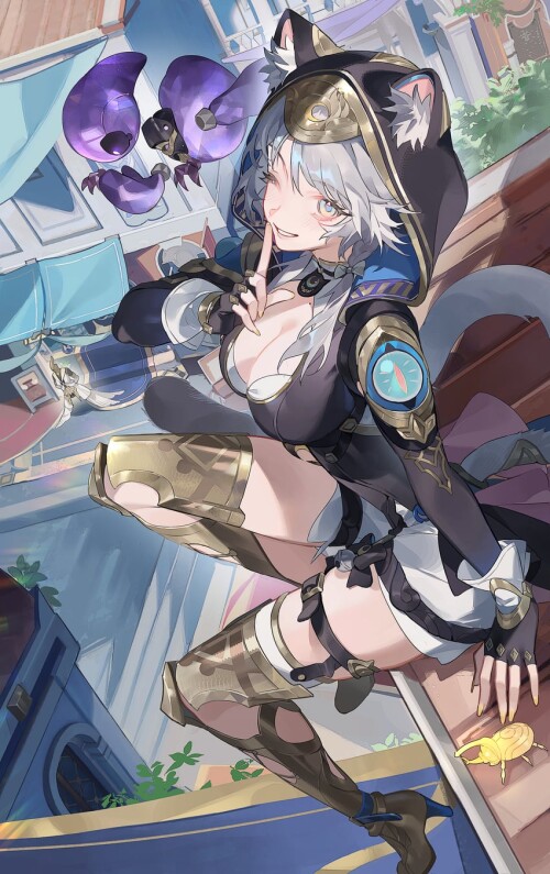  cipher and spirithief bartholos honkai and 1 more drawn by ye xing caomei sample 509d157d1512293cbc