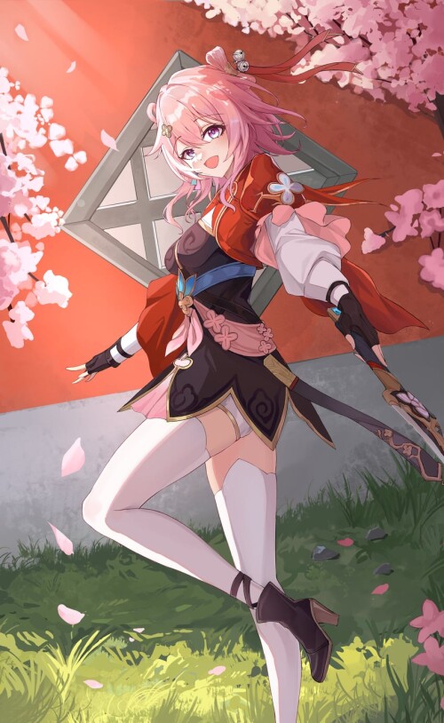  march 7th honkai and 1 more drawn by muyinxia sample b19d271c3e506d0f70d99b4f4ca888f6