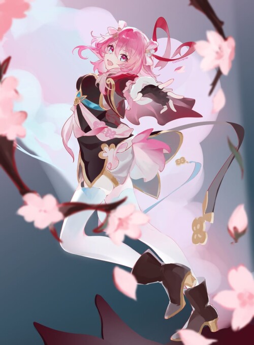  march 7th honkai and 1 more drawn by diminuendo sample 2157da77227dce5cef8c85b8f4c5591e