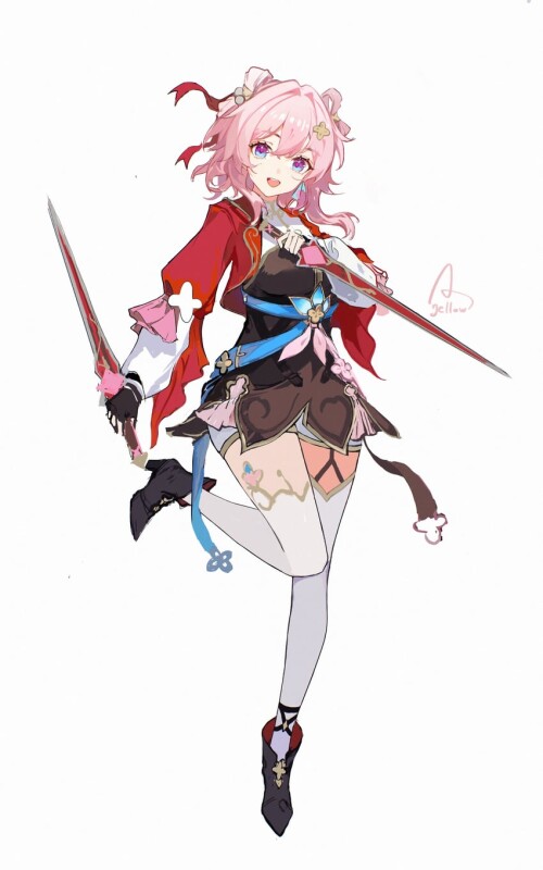  march 7th honkai and 1 more drawn by ayellow sample e37c711e583c5e6ab4ec3fb13f9ab012