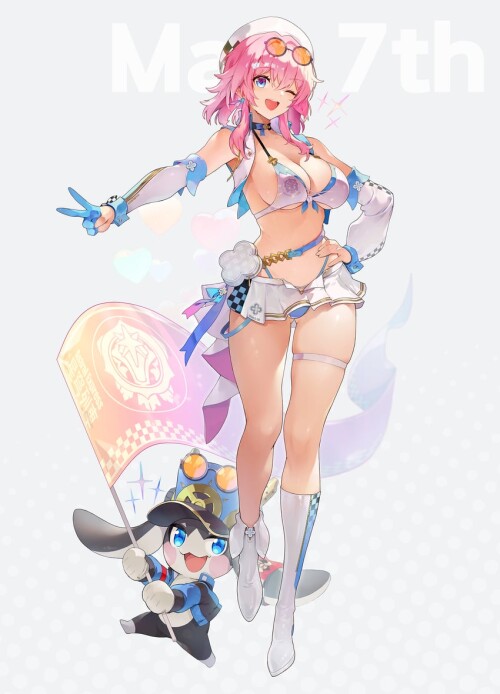  march 7th and pom pom honkai and 1 more drawn by coon sample 731a082bbf4497b2ebf96b718c9283d3