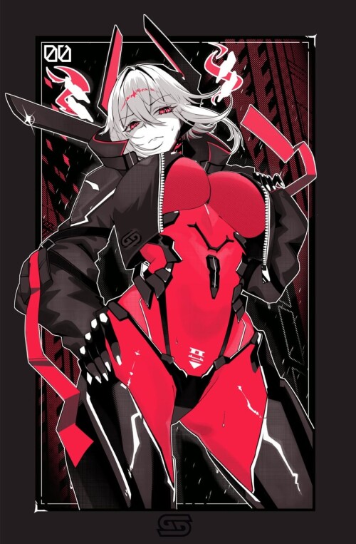  zentreya indie virtual youtuber and 1 more drawn by oni kanzei sample ecb898ad590e42947782e082d18f9