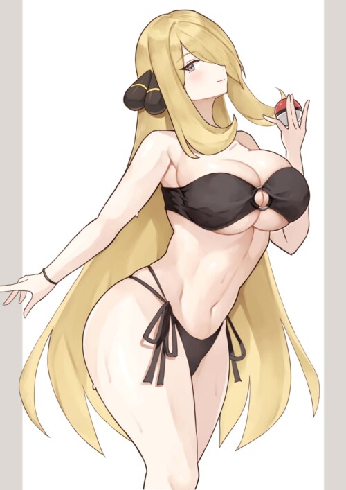  cynthia pokemon and 1 more drawn by yotsuha uni sample a986a51e3c0dc3301c388f6ebca3b801