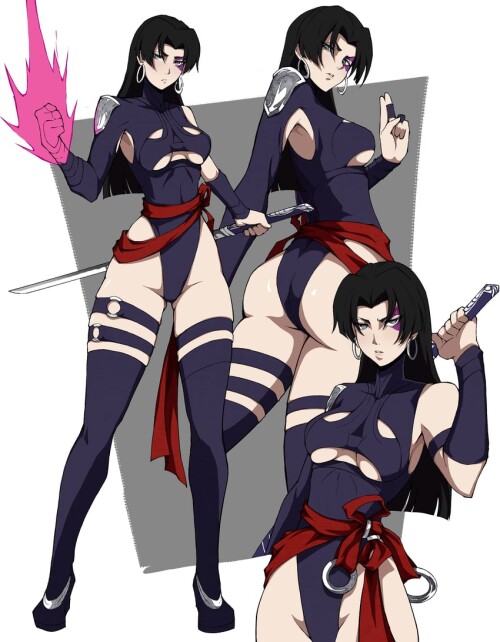  psylocke marvel and 2 more drawn by kekel sample d2a3a702969da79e8518fcdc70f44c41