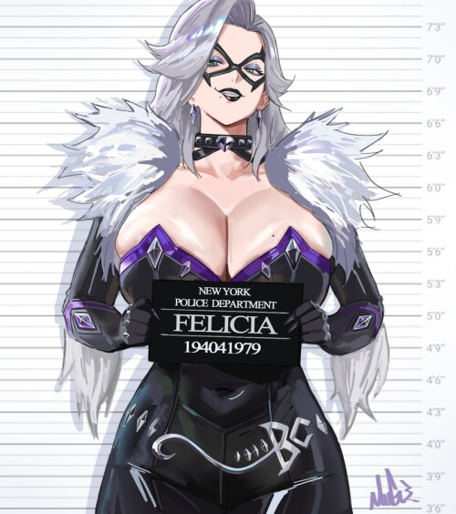  black cat marvel and 2 more drawn by mugi mugit49 sample b4048a325acc0e730e1a156d2dac27f6
