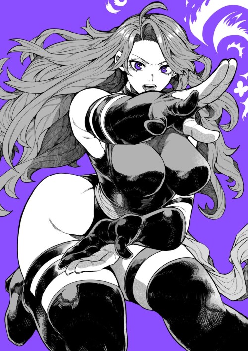  psylocke marvel and 1 more drawn by yotsumi shiro sample bec8373a582f3fdb1b3870b22638df63