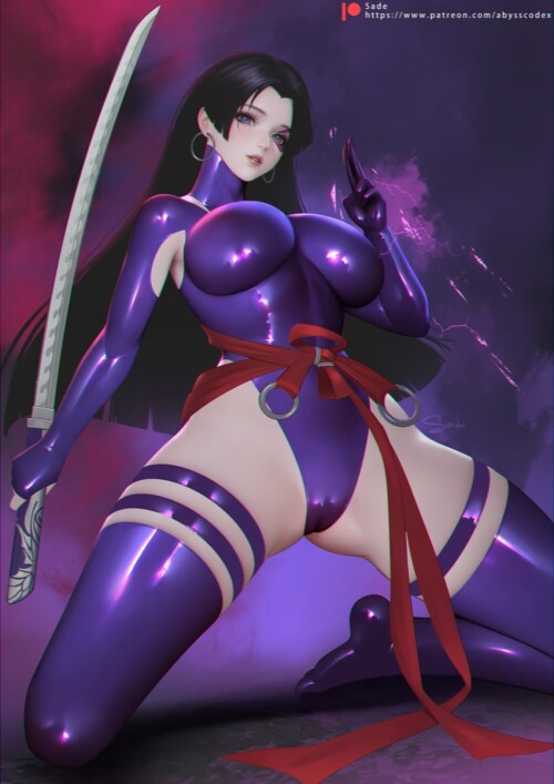  psylocke marvel and 2 more drawn by sade abyss sample 7b1dab4d631263d478aa3e3d85c61414