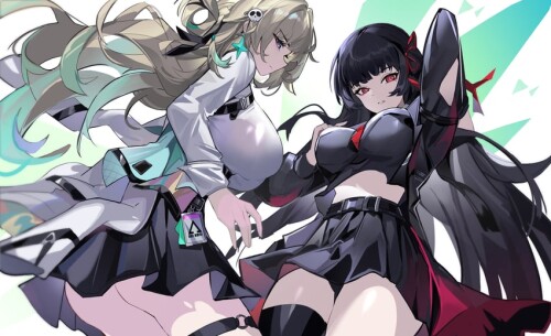  chisa and lynae wuthering waves drawn by hibikissmoon sample 1881e14c8cdc264decb9e392043b0ed6