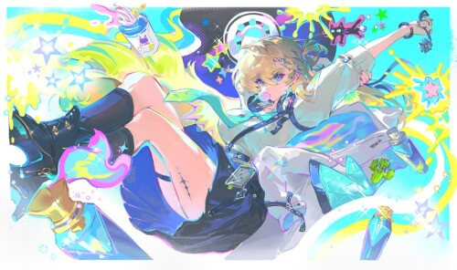  lynae and clang bang wuthering waves drawn by yunouou10 sample 6f933df591b4e69f3b25a2477095cc91