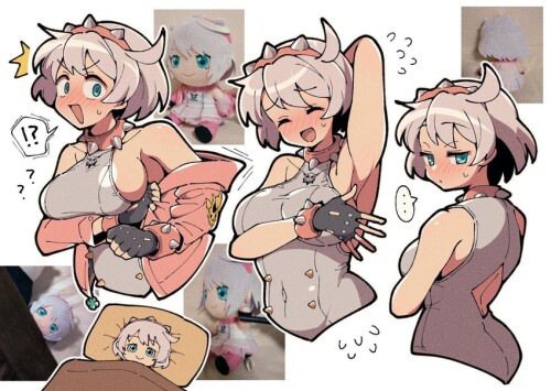  elphelt valentine guilty gear and 1 more drawn by itsuka neru sample 0f1d5f6ae4492e475e2109e2cd5f0b