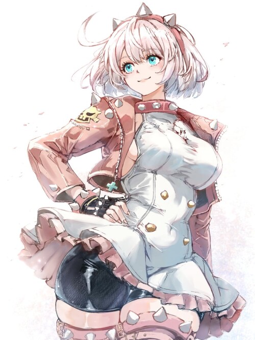  elphelt valentine guilty gear and 1 more drawn by nt50 sample 702f348b540eeed21140dd733ac6d90f