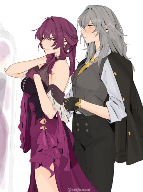  trailblazer stelle and kafka honkai and 1 more drawn by seijousai sample 6955003495f88f3106b0fc632b