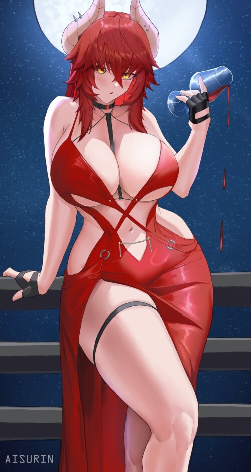  red hood and zentreya indie virtual youtuber and 1 more drawn by aisurin1st sample 20602c06a7f30ff6