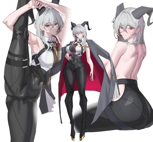  zani and evelyn chevalier zenless zone zero and 1 more drawn by gong dol hong sample f45beb86876ef3