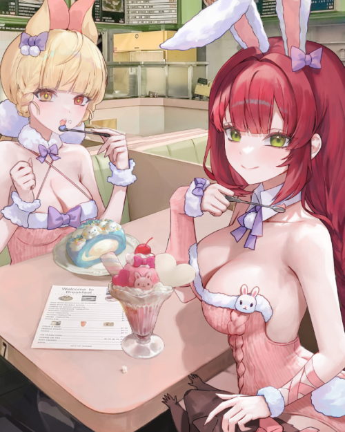  alice thymefield and ukinami yuzuha zenless zone zero drawn by malsuk 14e1a9f05870c31a67c7aa77e5d49
